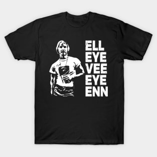 Vintage Retro Ell Eye Vee Eye Vee Enn Movie Lover Gift T-Shirt